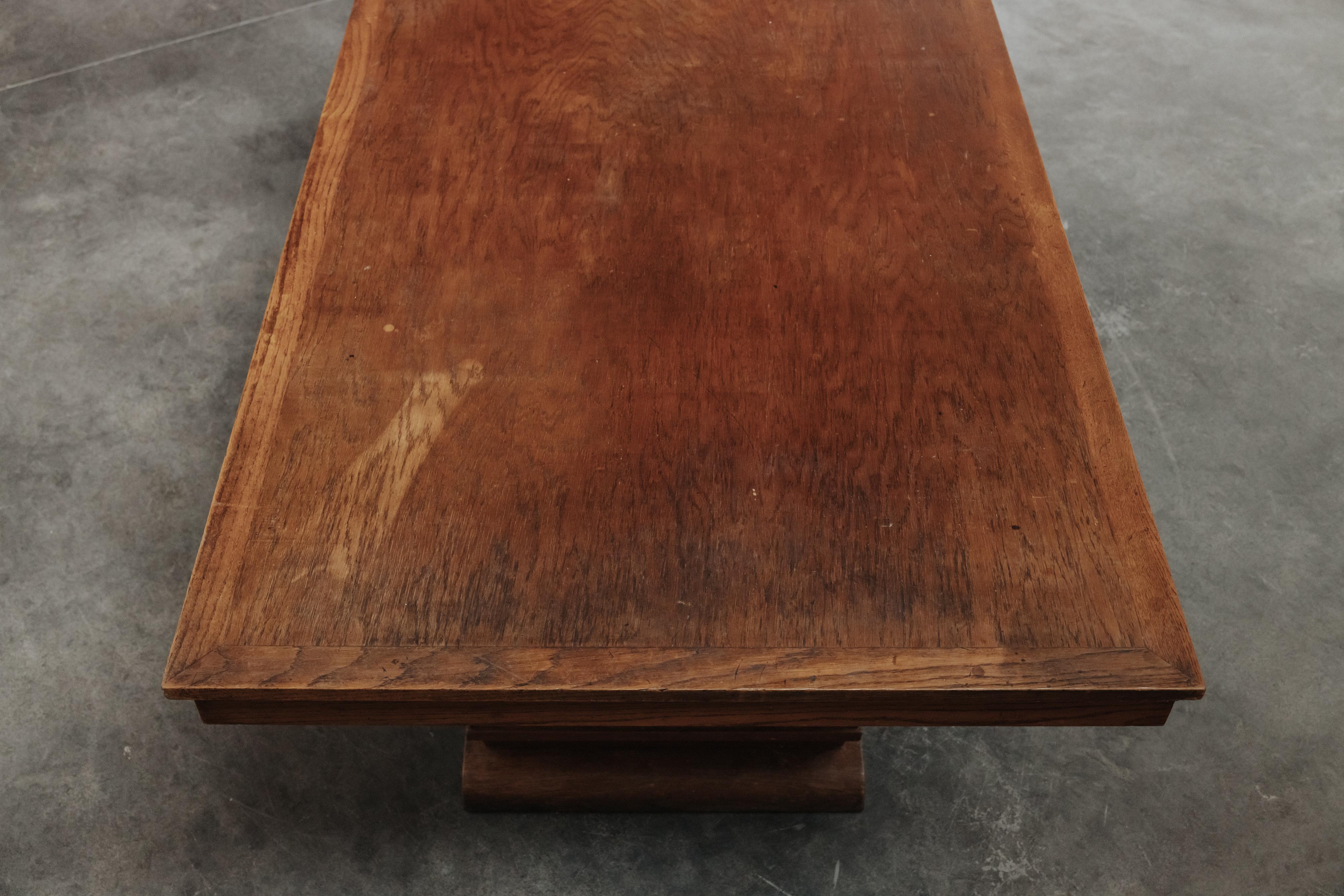 Table de salle à manger Vintage Midcentury Attribuée à Charles Dudouyt, France 1960 en vente 1