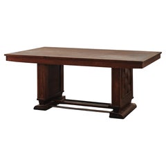 Table de salle à manger Vintage Midcentury Attribuée à Charles Dudouyt, France 1960