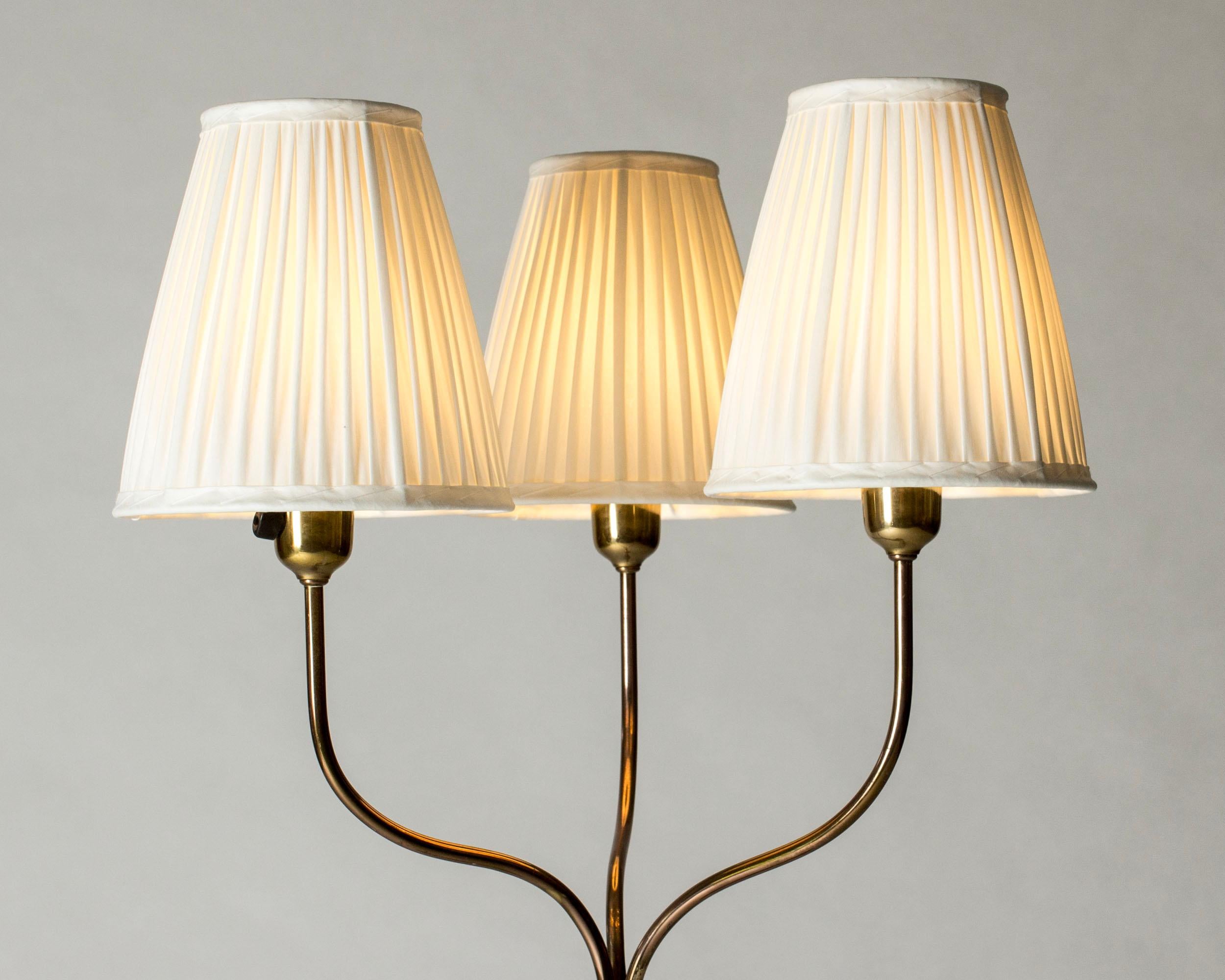 Scandinavian Modern Vintage Midcentury Floor Lamp by Josef Frank, Sweden, 1950s For Sale