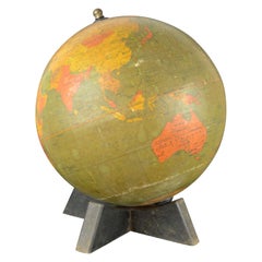 Vintage Midcentury Globe by Johnston & Bacon, circa 1950