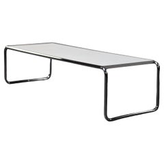 Vintage MidCentury Italian Modern Laccio Kiga Low Coffee Table by Marcel Breuer