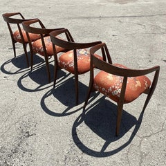 Vintage Midcentury Laurence Peabody for Richardson Nemschoff Dining Chairs