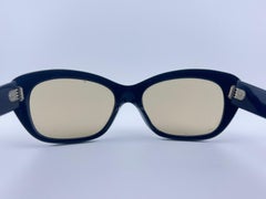 Vintage Midcentury Martha Schwarz Oval Sonnenbrille 1960 Made in France