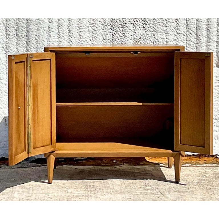 Vintage Midcentury Millwork Dry Bar After Drexel For Sale at 1stDibs
