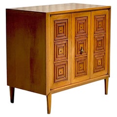 Vintage Midcentury Millwork Dry Bar After Drexel