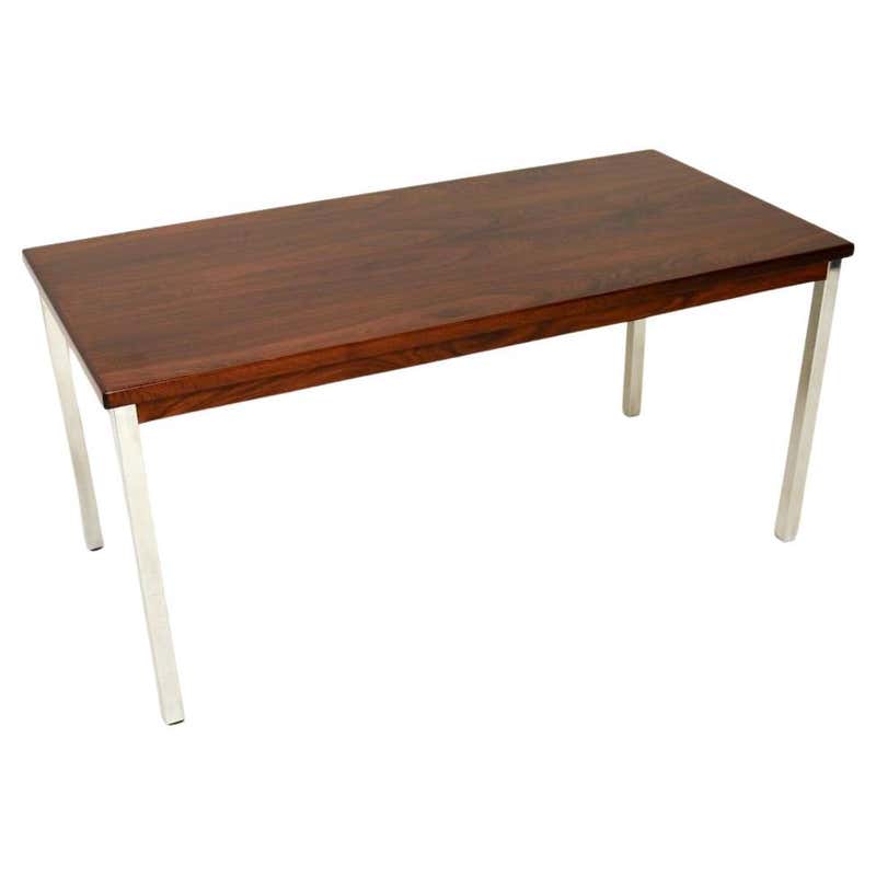 Free-Standing Corner Desk in Solid Wengé For Sale at 1stDibs