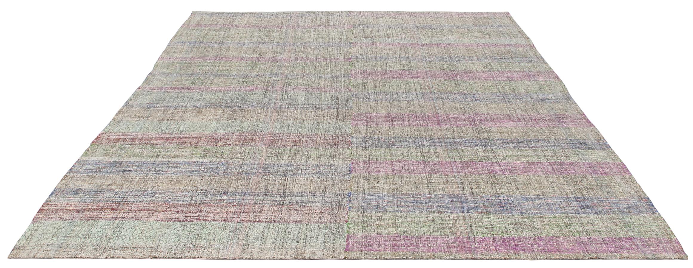 Pelas Flachgewebter Teppich aus der Mitte des Jahrhunderts (Moderne der Mitte des Jahrhunderts) im Angebot