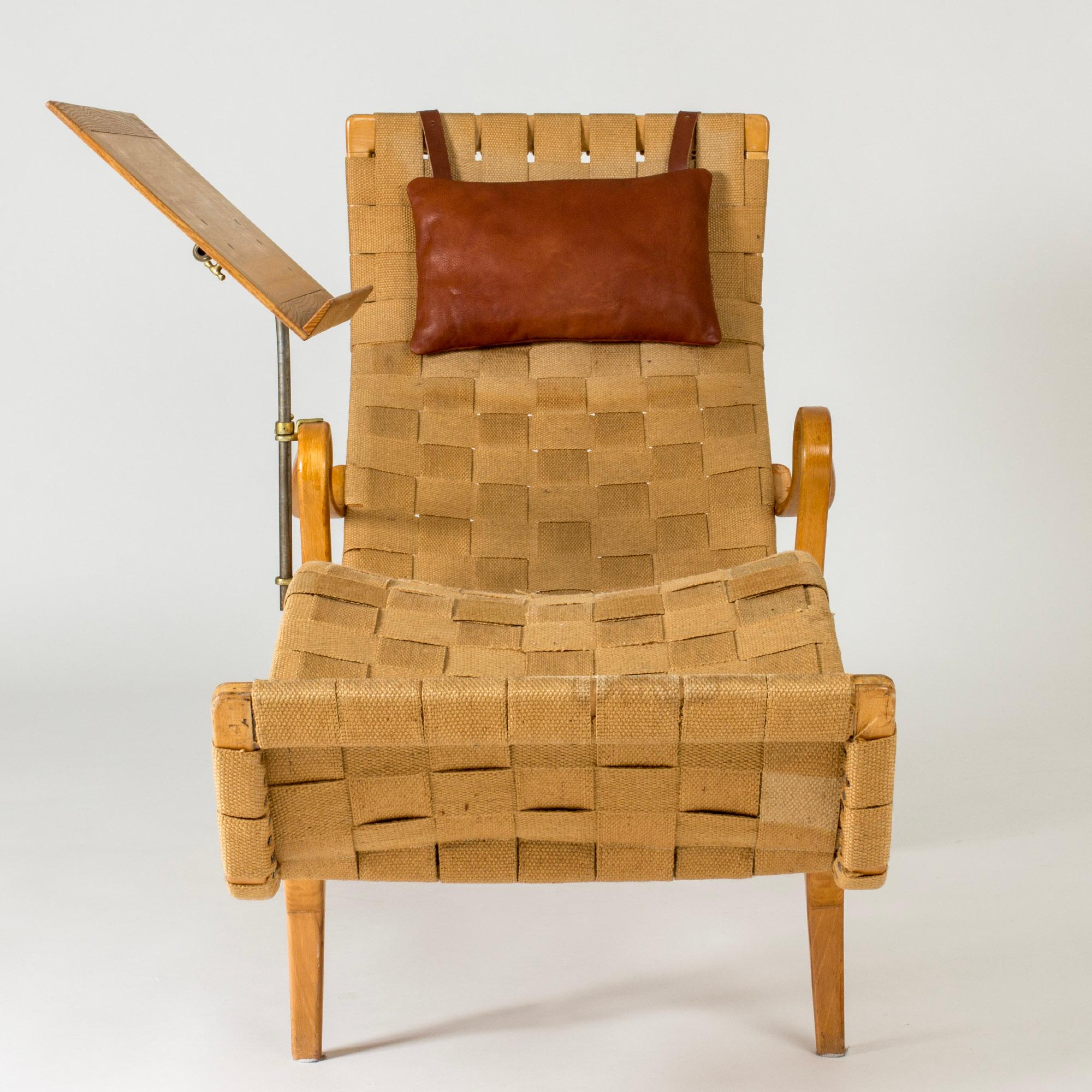 Vintage-Sessel „Pernilla“ aus der Mitte des Jahrhunderts von Bruno Mathsson, Schweden, 1940er Jahre (Schwedisch) im Angebot