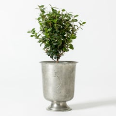 Vintage Mid-Century Pewter Vase, Svenskt Tenn, Sweden, 1928