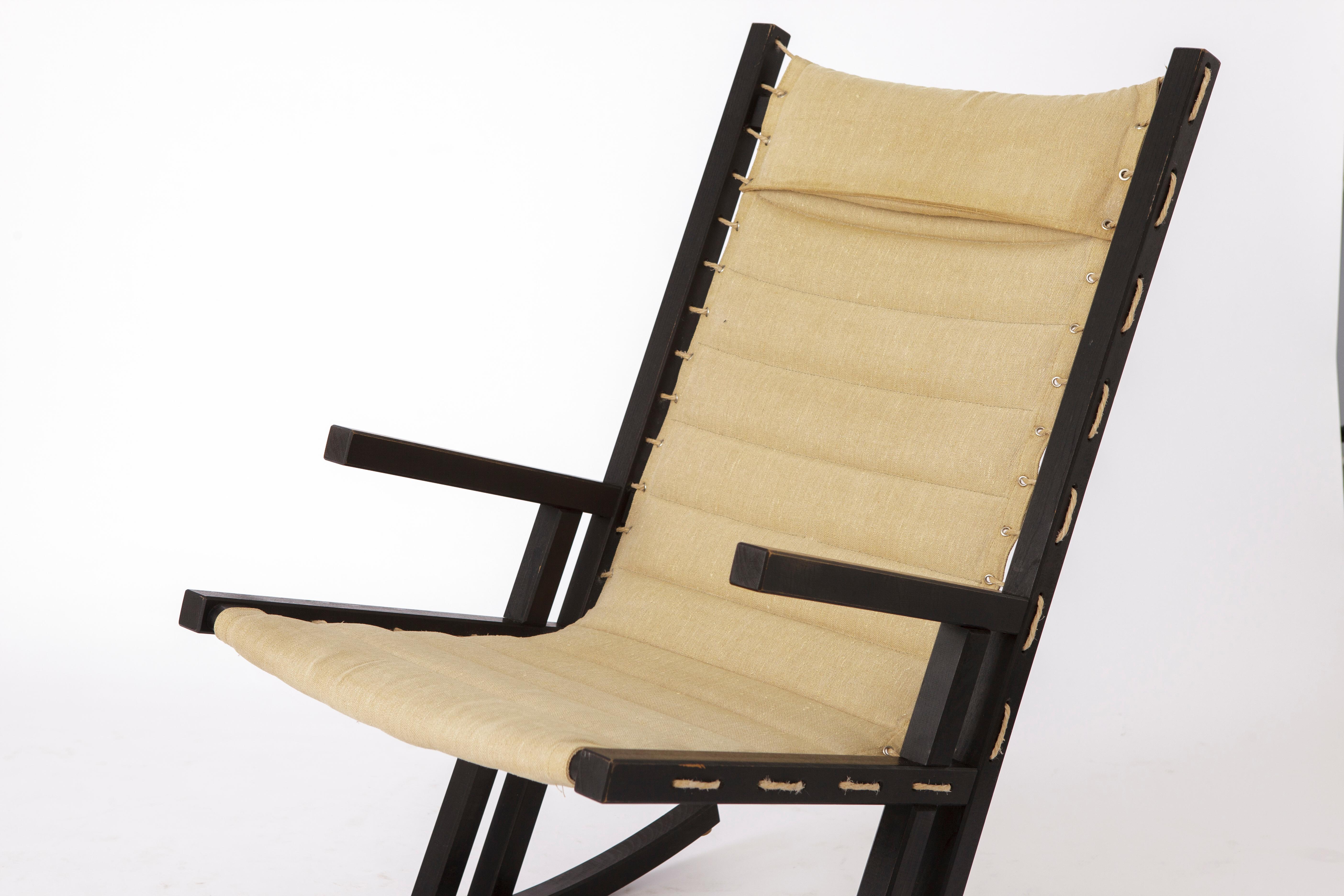 Vintage Midcentury Rocking chair 1960s by Casala, Germany For Sale 2