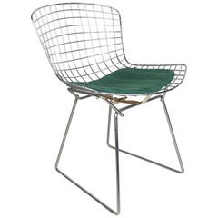 Vintage Midcentury Side Chair Designed by Harry Bertoia for Knoll