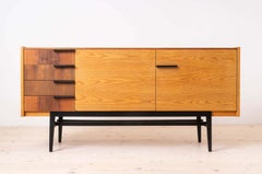 Vintage Midcentury Sideboard by Frantisek Mezulanik, Up Zavody, 1960s