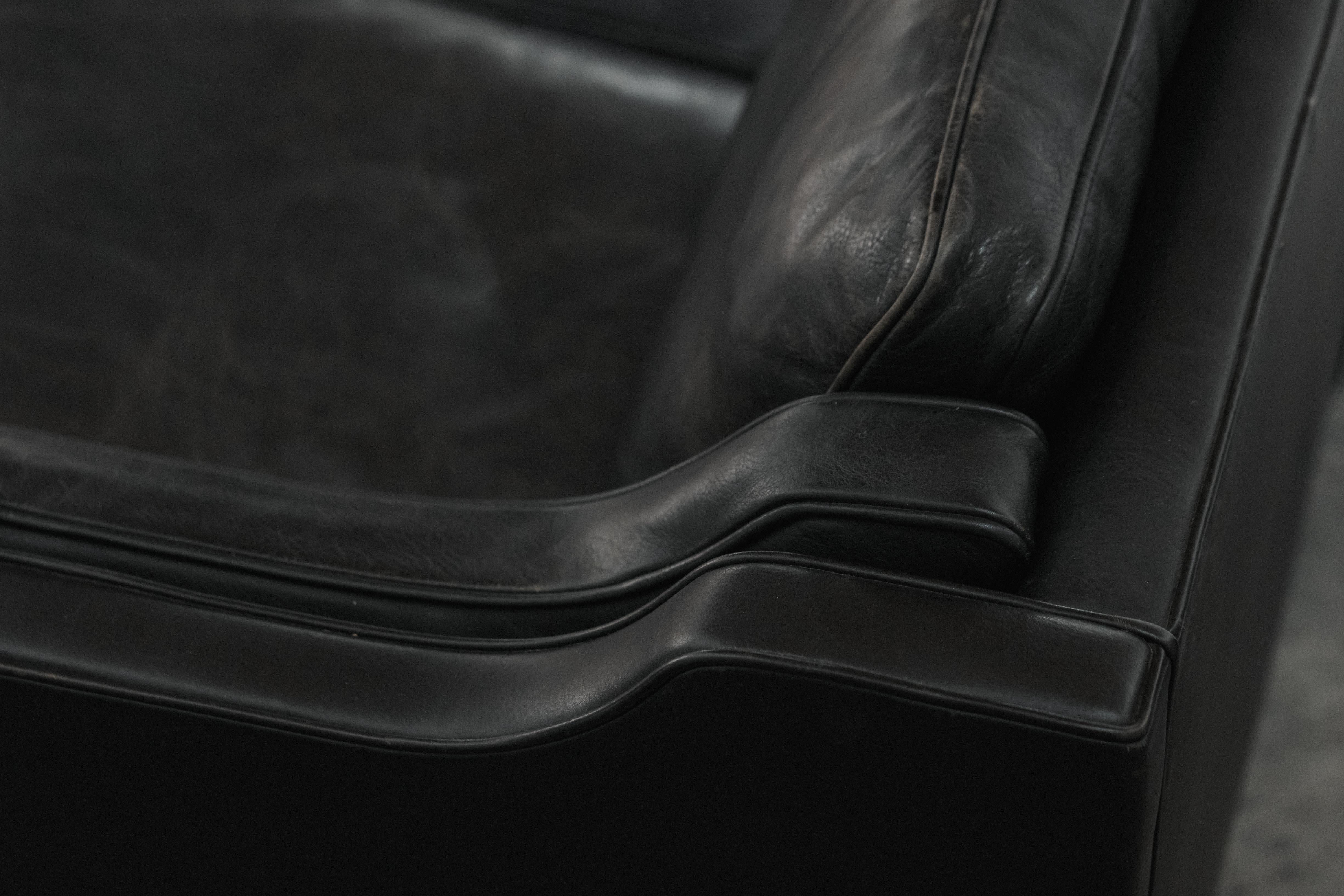 Vintage Midcentury Sofa Designed by Børge Mogensen, Model 2213, Denmark, 1970s 1