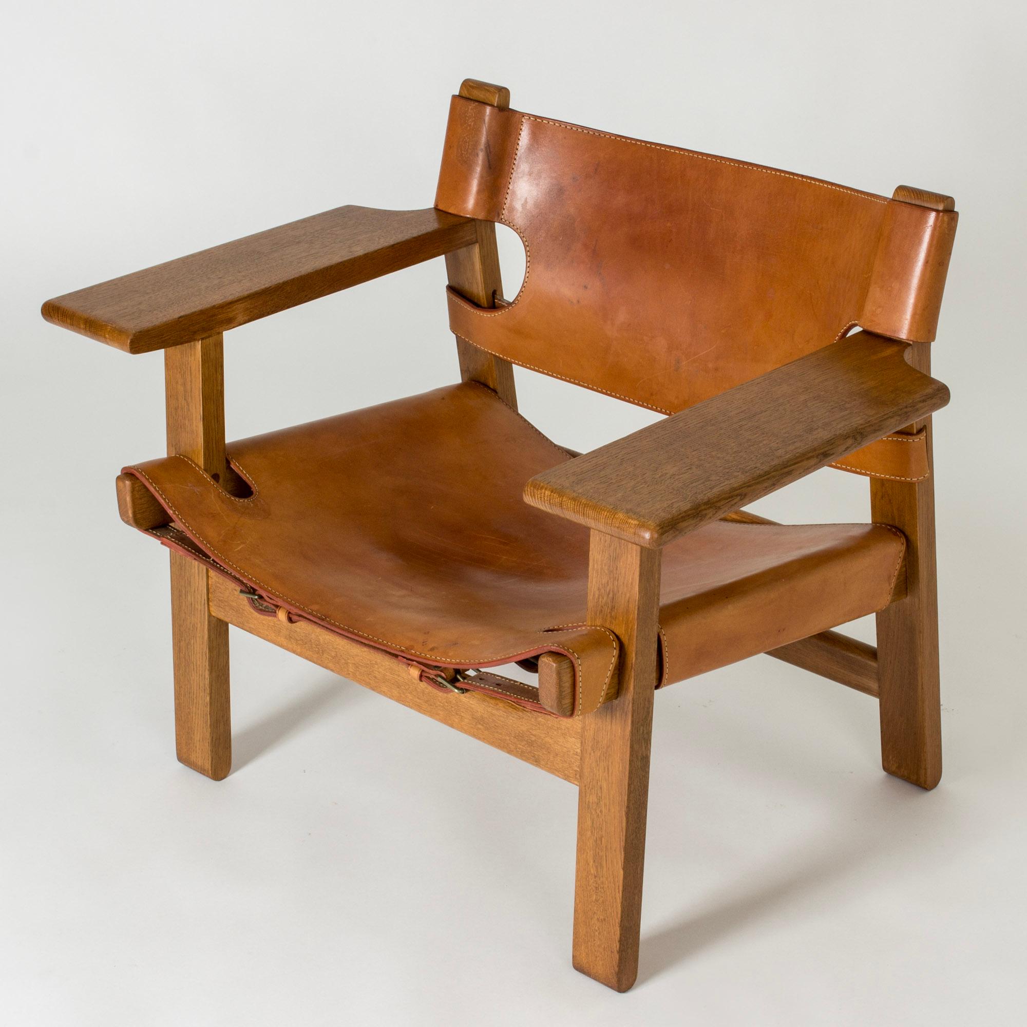 Chaises espagnoles vintage du milieu du siècle par Børge Mogensen, Danemark, années 1960 en vente 1