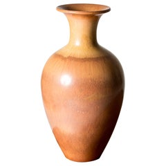 Vintage Midcentury Stoneware Floor Vase by Gunnar Nylund, Sweden, 1940s