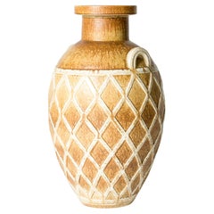 Vintage Midcentury Stoneware Floor Vase by Gunnar Nylund, Sweden, 1940s Vintage Midcentury Stoneware Floor Vase by Gunnar Nylund, Sweden, 1940s