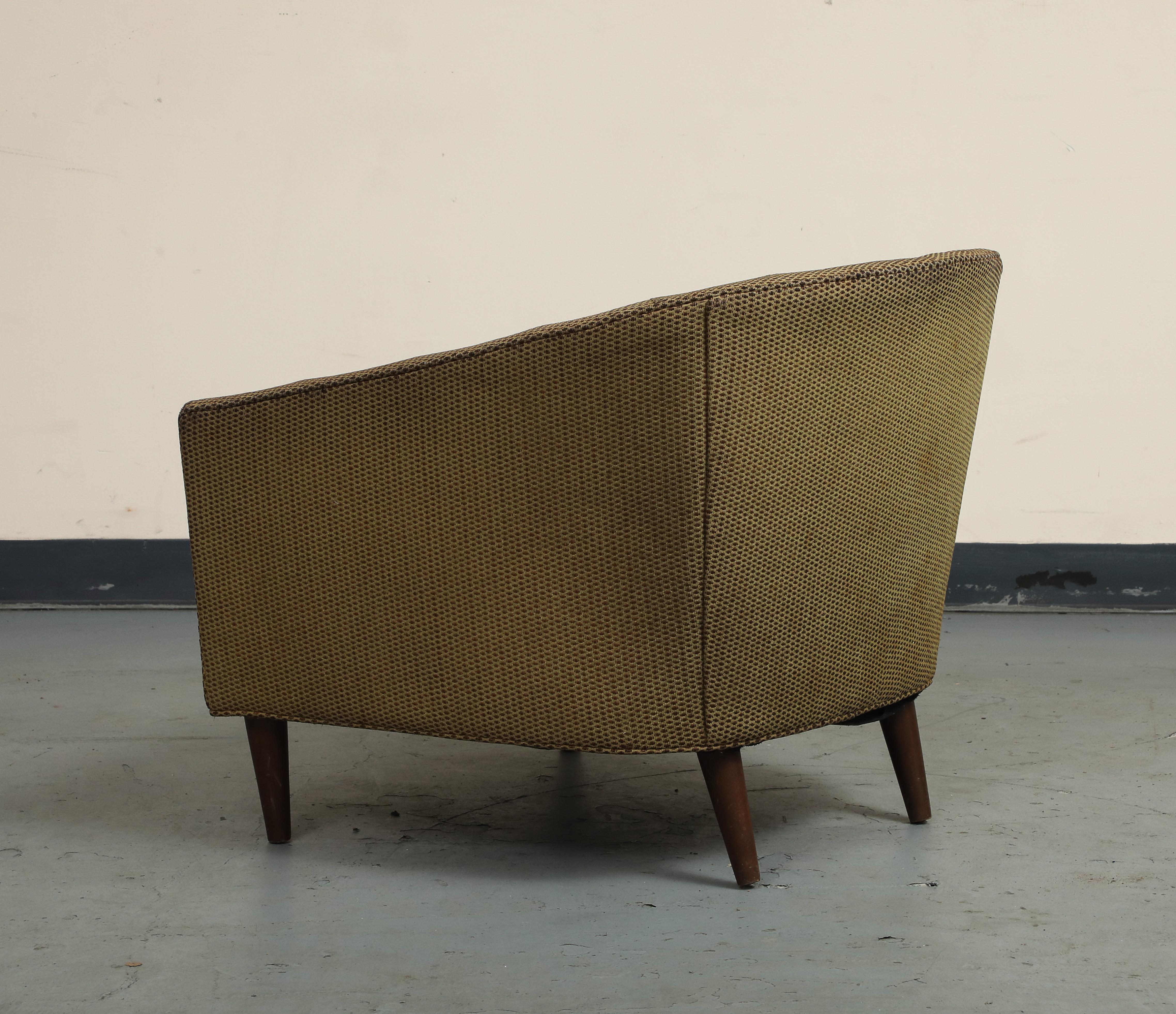 Vintage Midcentury Style Italian Lounge Chair im Angebot 3