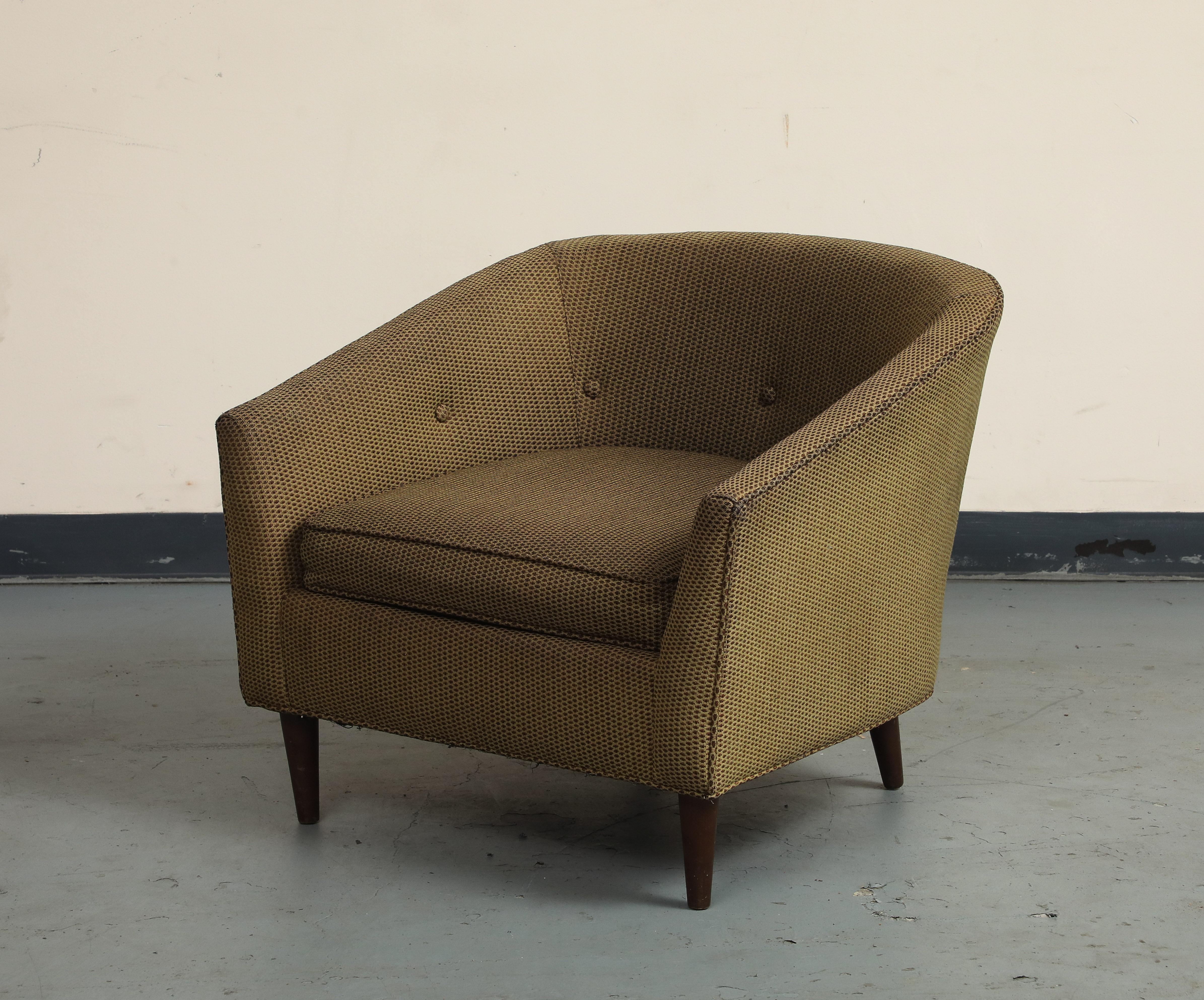 Vintage Midcentury Style Italian Lounge Chair im Angebot 5