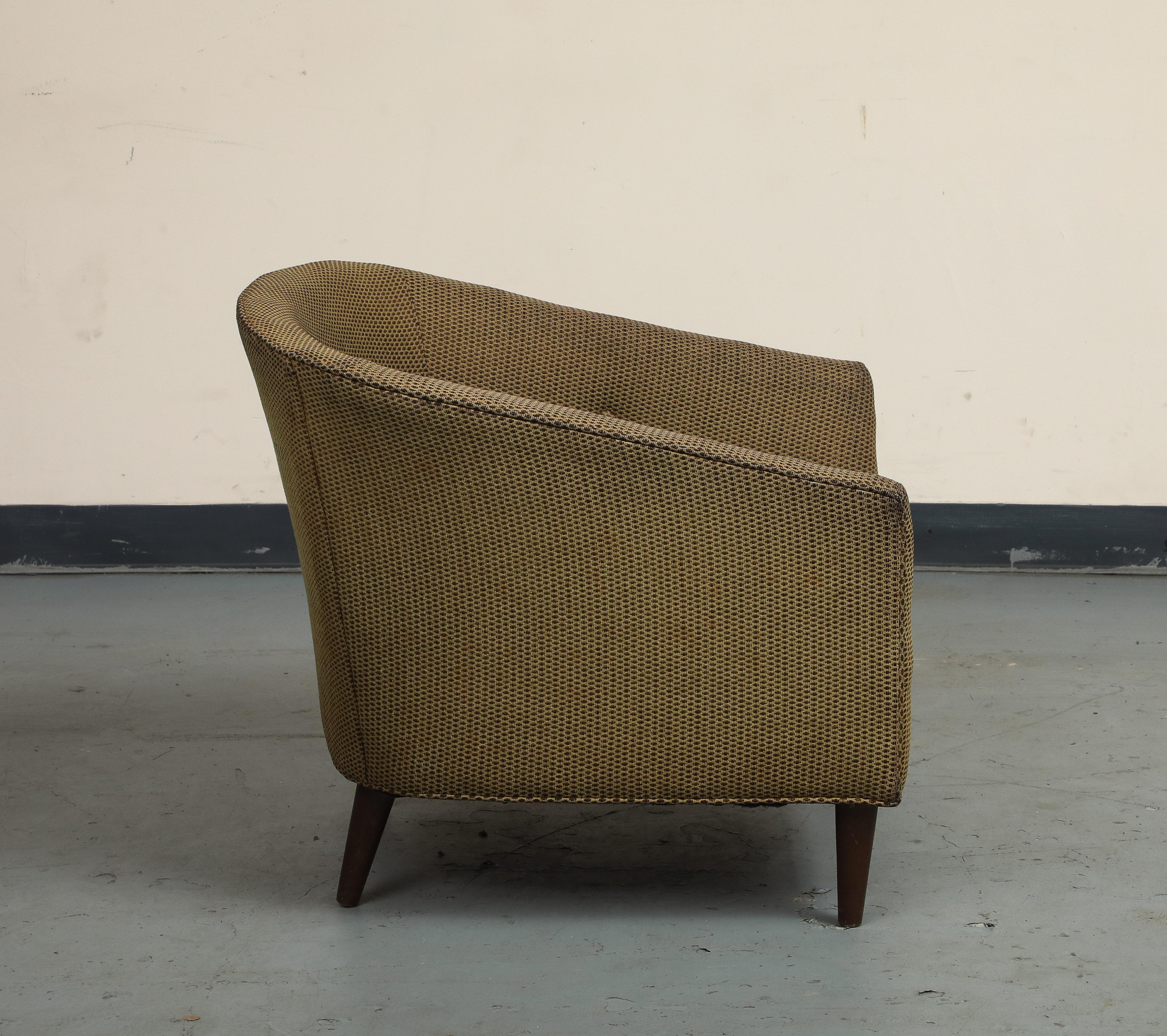 Vintage Midcentury Style Italian Lounge Chair (20. Jahrhundert) im Angebot