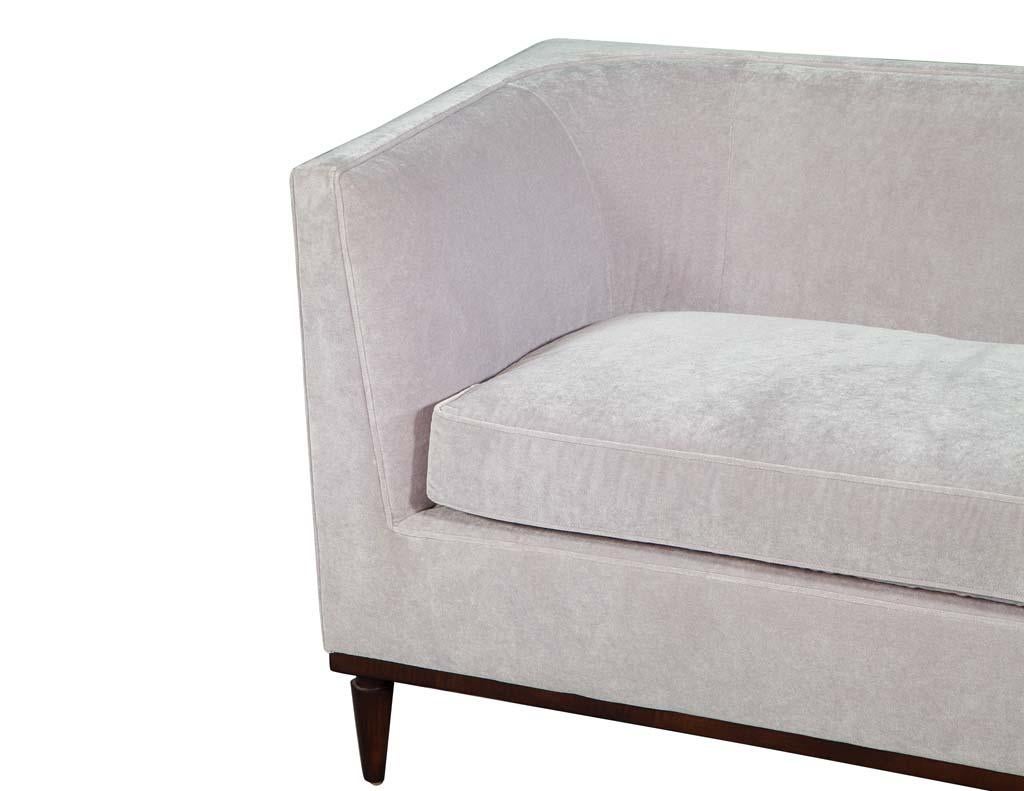 Mid-20th Century Vintage Midcentury Style Sofa Chaise Lounge