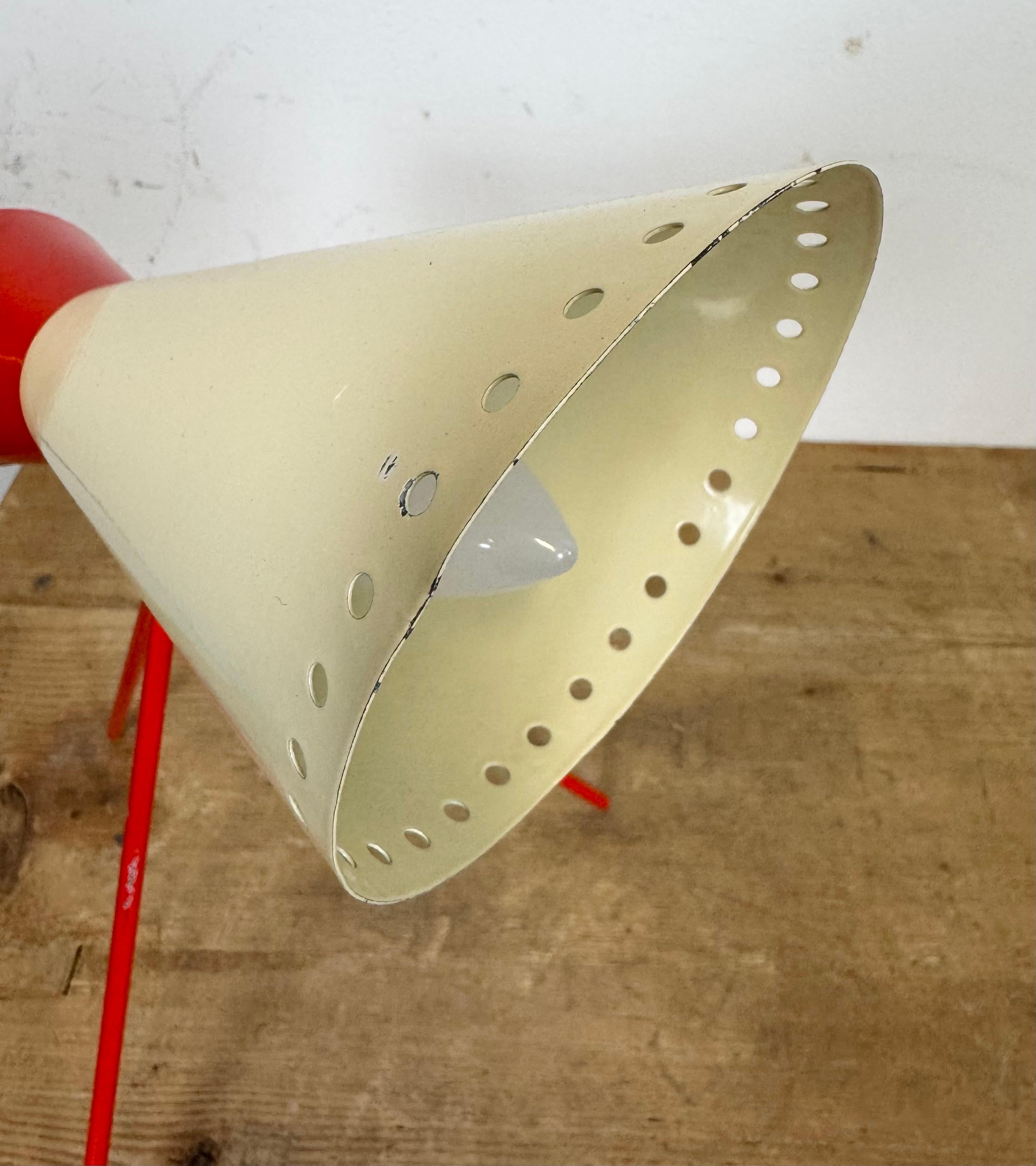 Vintage Midcentury Table Lamp by Josef Hůrka for Napako, 1950s For Sale 8