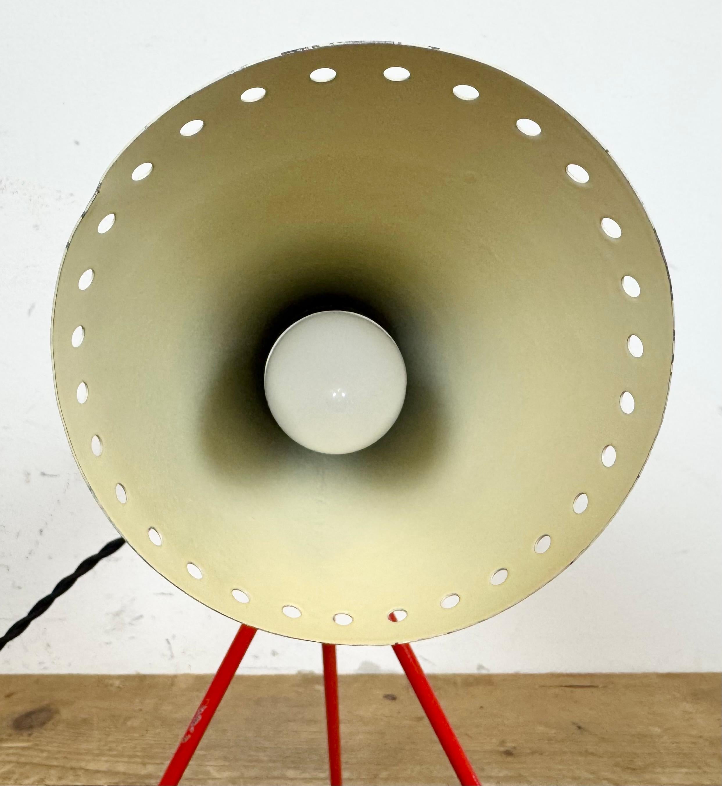 Vintage Midcentury Table Lamp by Josef Hůrka for Napako, 1950s For Sale 11