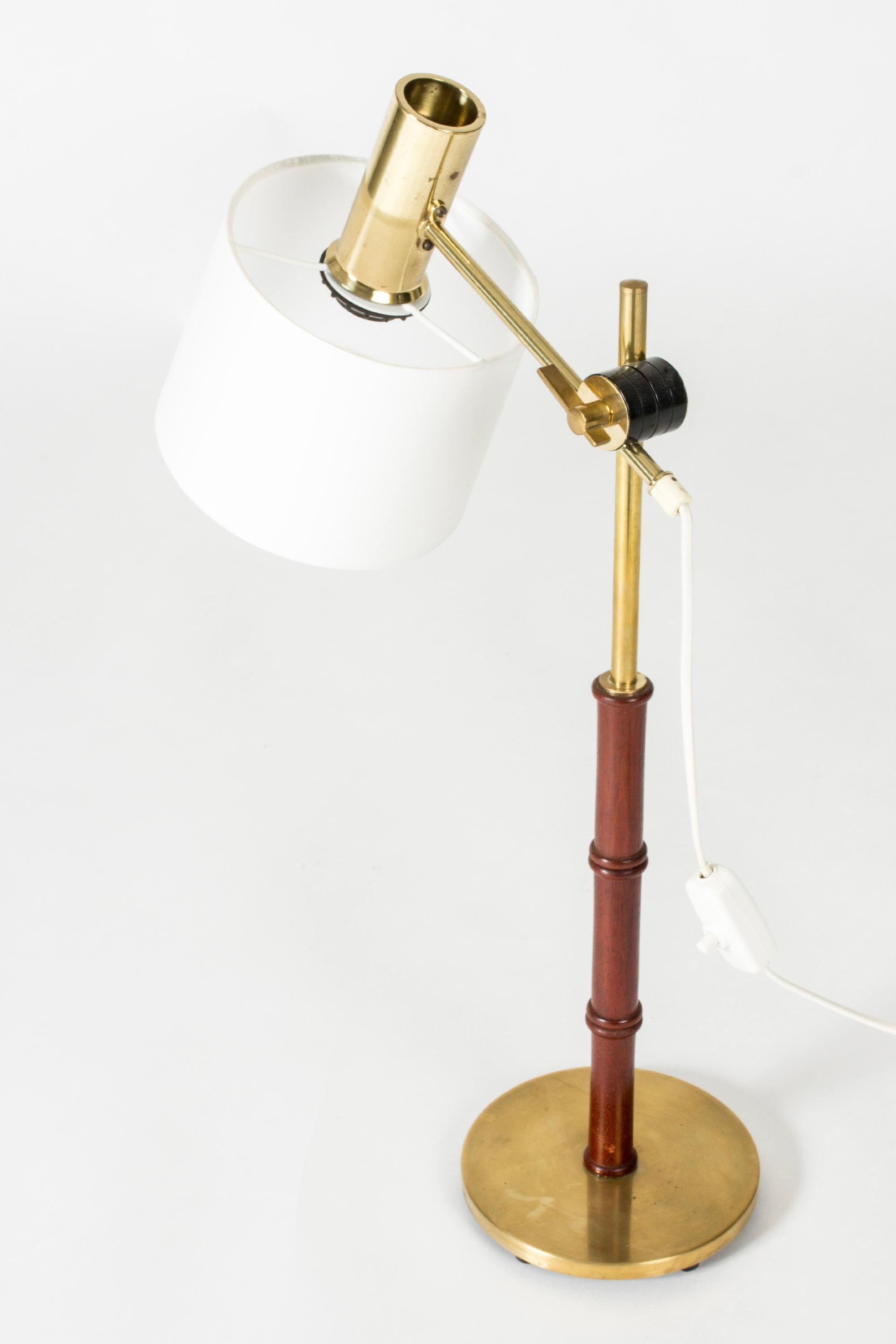 Vintage-Tischlampe aus der Mitte des Jahrhunderts, Falkenbergs Belysning, Schweden, 1960er Jahre (Skandinavische Moderne) im Angebot
