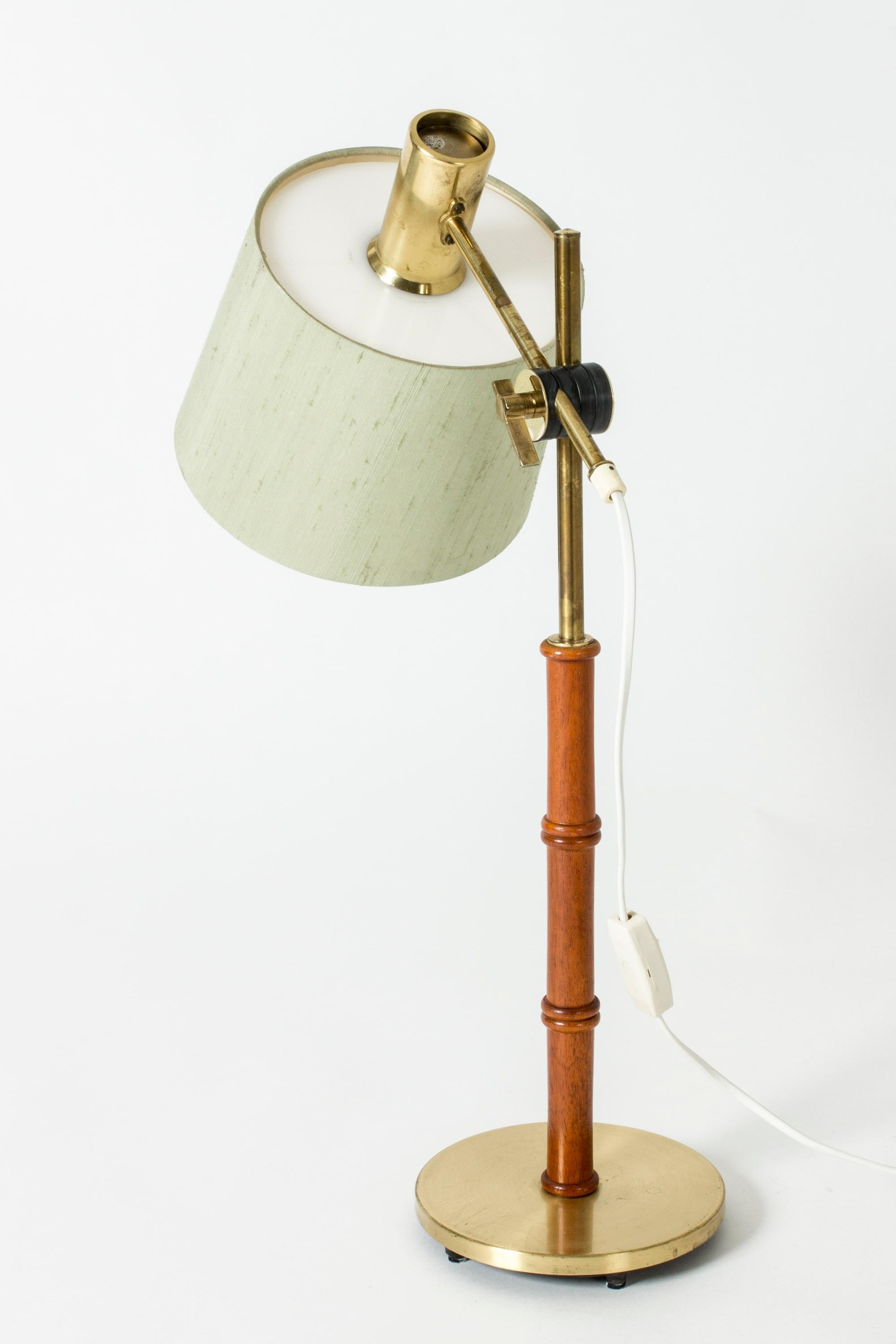 Mid-20th Century Vintage Midcentury Table Lamp, Falkenbergs Belysning, Sweden, 1960s For Sale