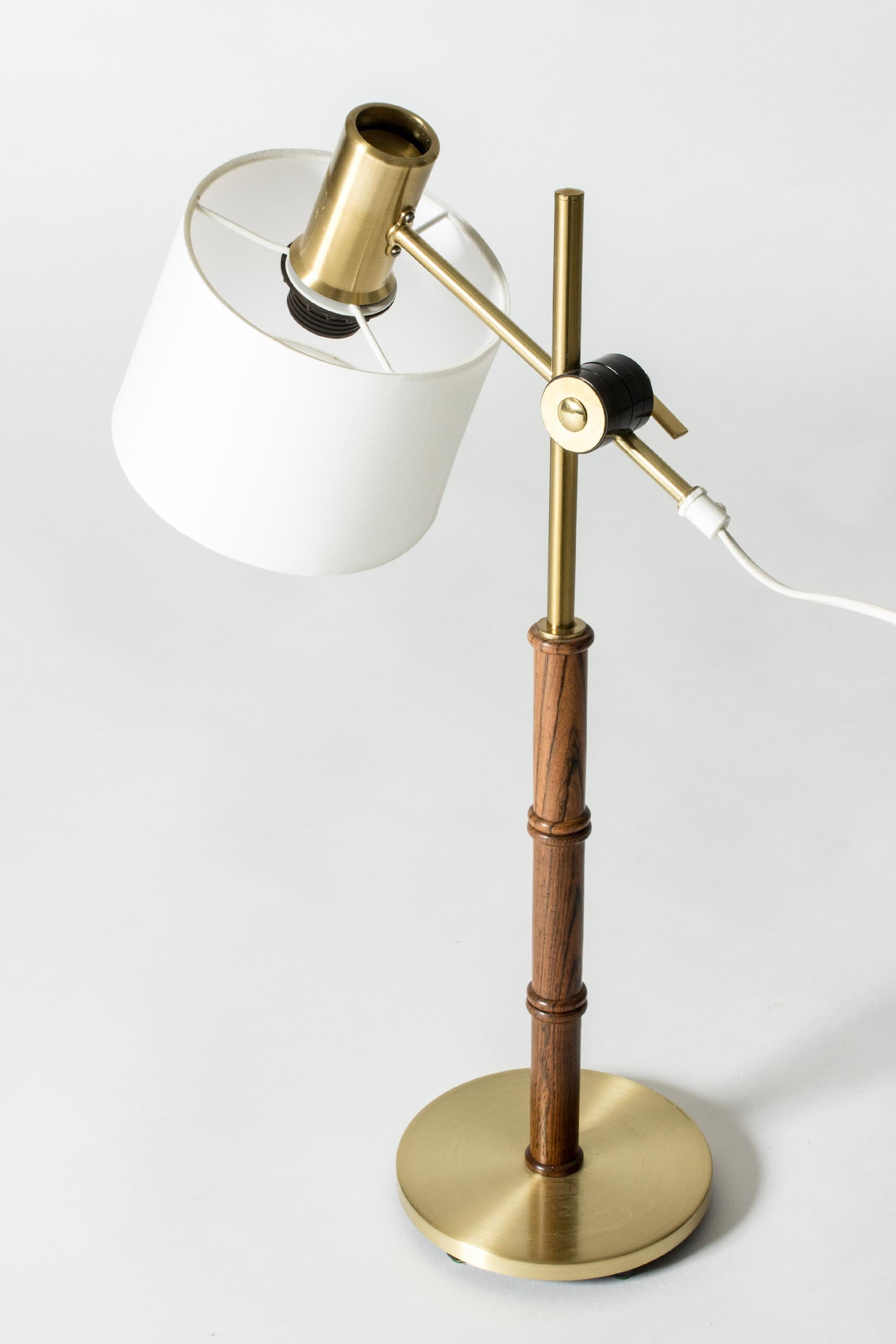 Milieu du XXe siècle Lampe de bureau vintage du milieu du siècle dernier, Falkenbergs Belysning, Suède, années 1960 en vente