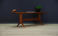 Vintage Midcentury Teak Coffee Table Danish Design, 1970s