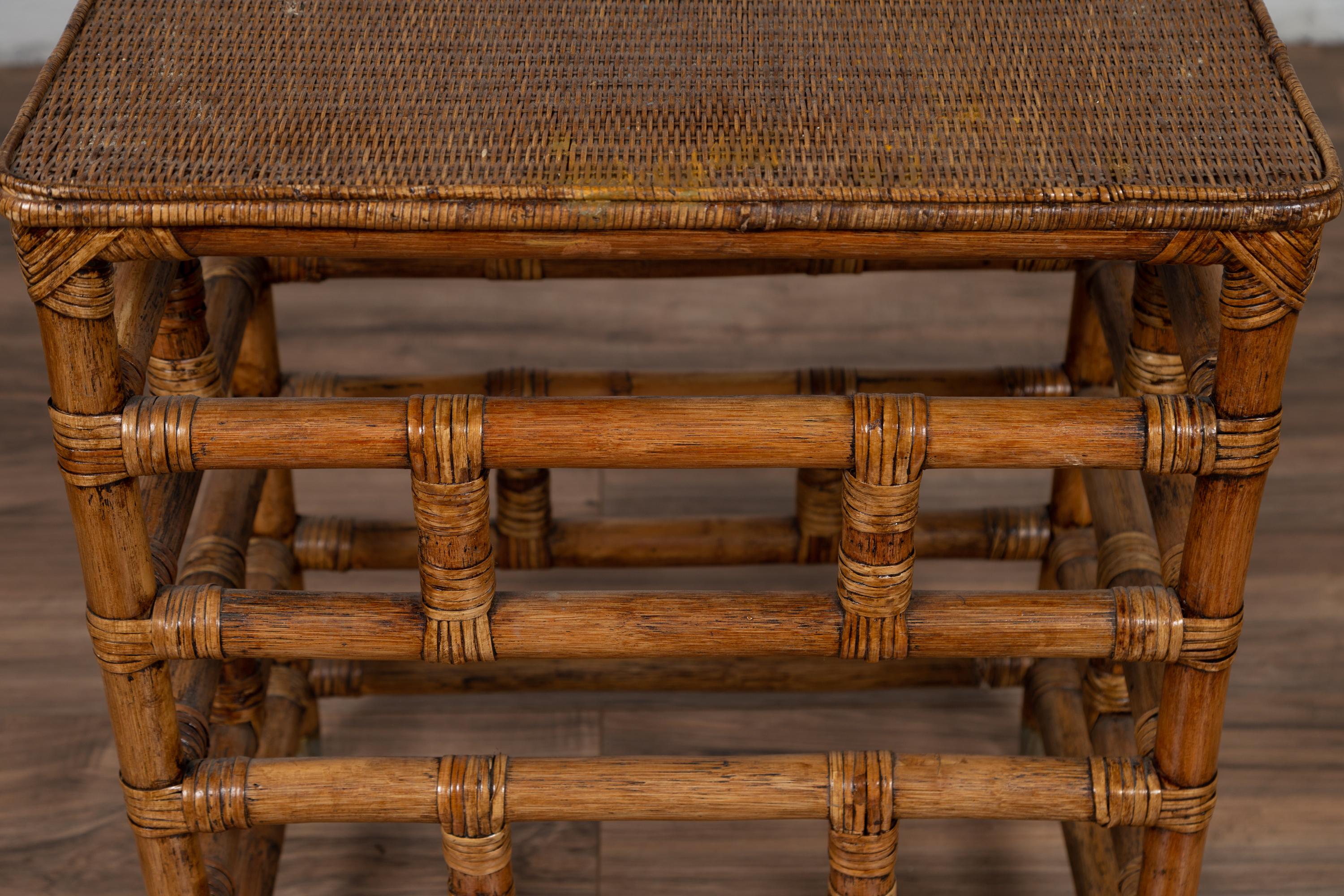 thai bamboo table