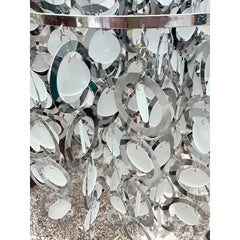 Vintage Midcentury Verner Panton Rings Chandelier