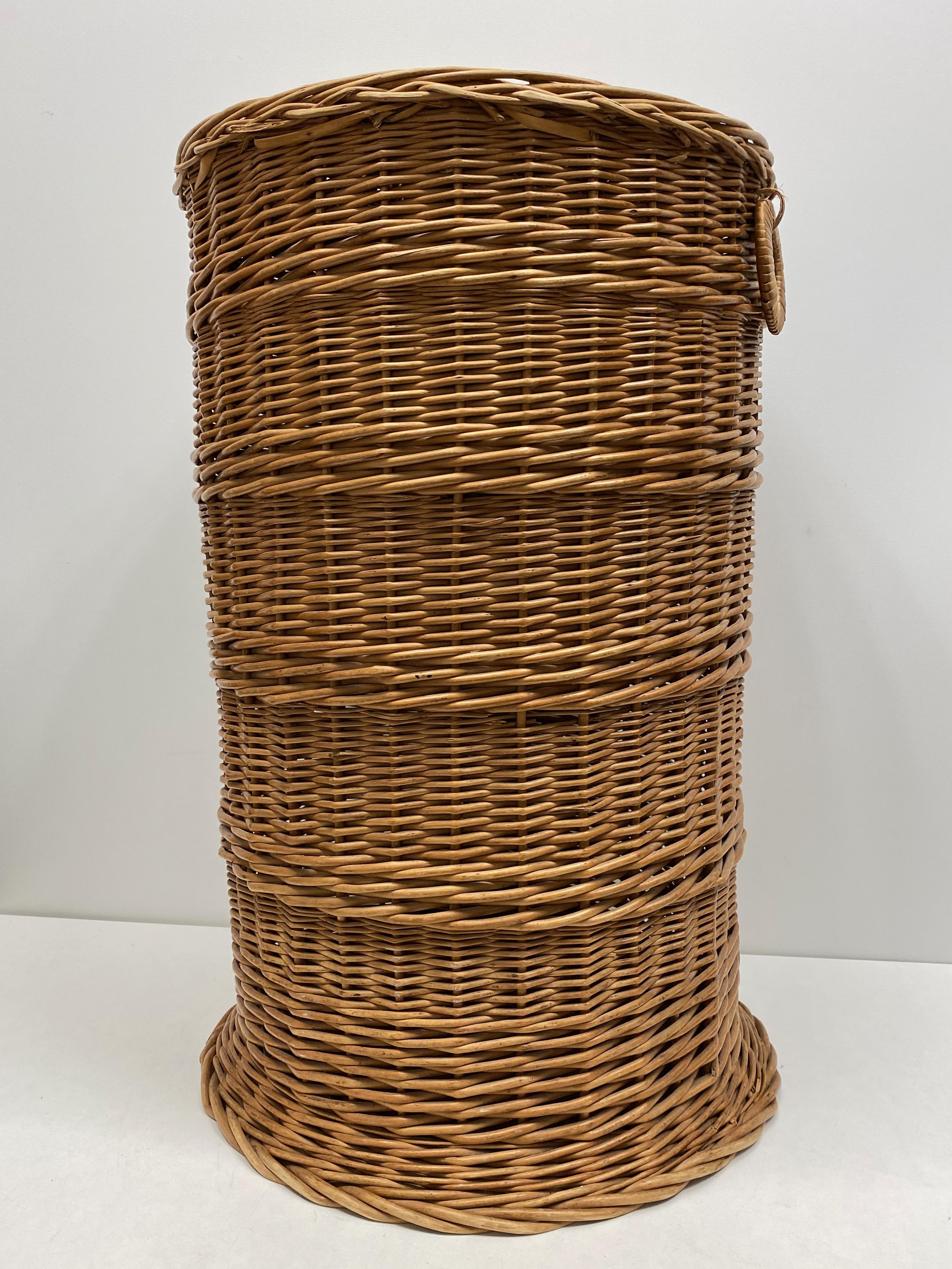 vintage laundry basket