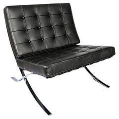 Mies van der Rohe Vintage-Sessel Barcelona von Knoll International, 1980er Jahre