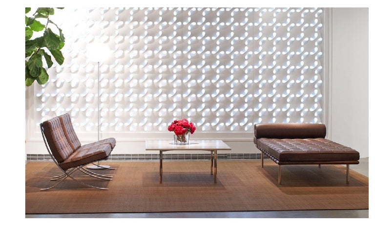 Vintage Mies van der Rohe Barcelona Chair Knoll Brown ...