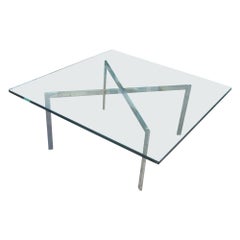 Table vintage Mies van der Rohe Barcelona pour Knoll 