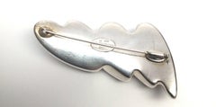 Vintage Mikal-Jon Bayanihan Sterling Silver Modernist Pin/Brooch