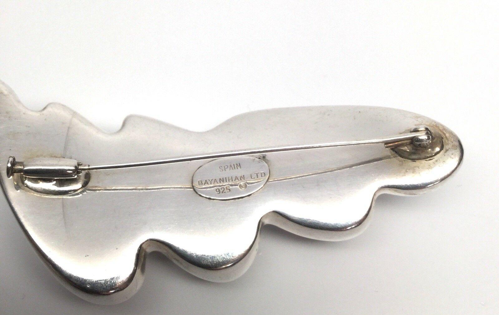 sterling silver brooch pin