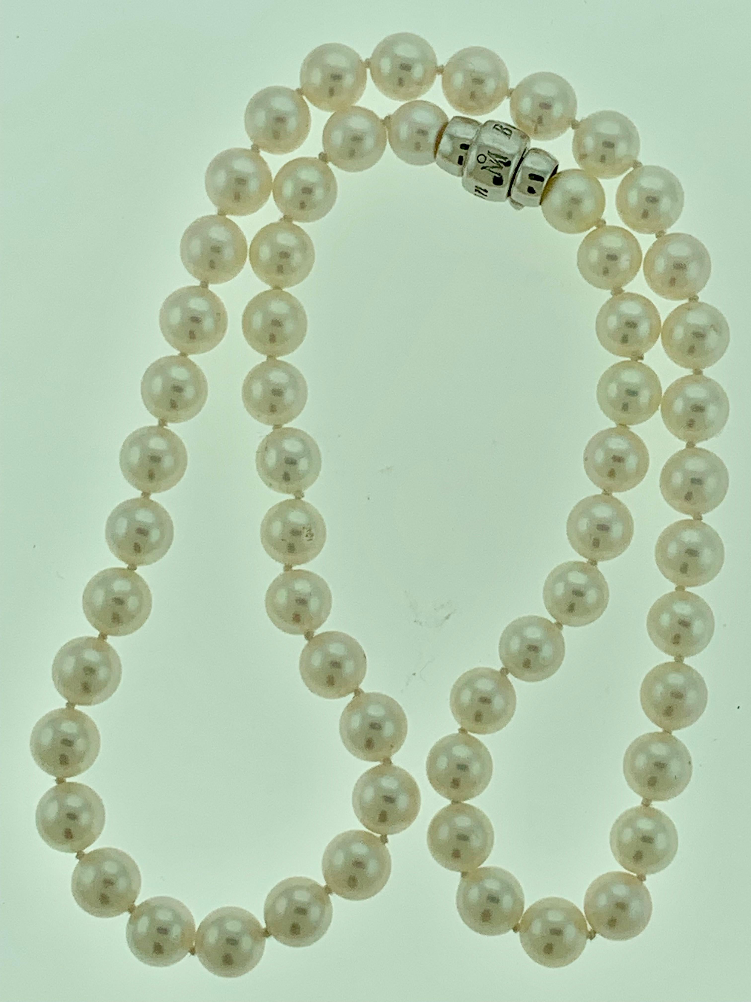 blue lagoon mikimoto pearl necklace