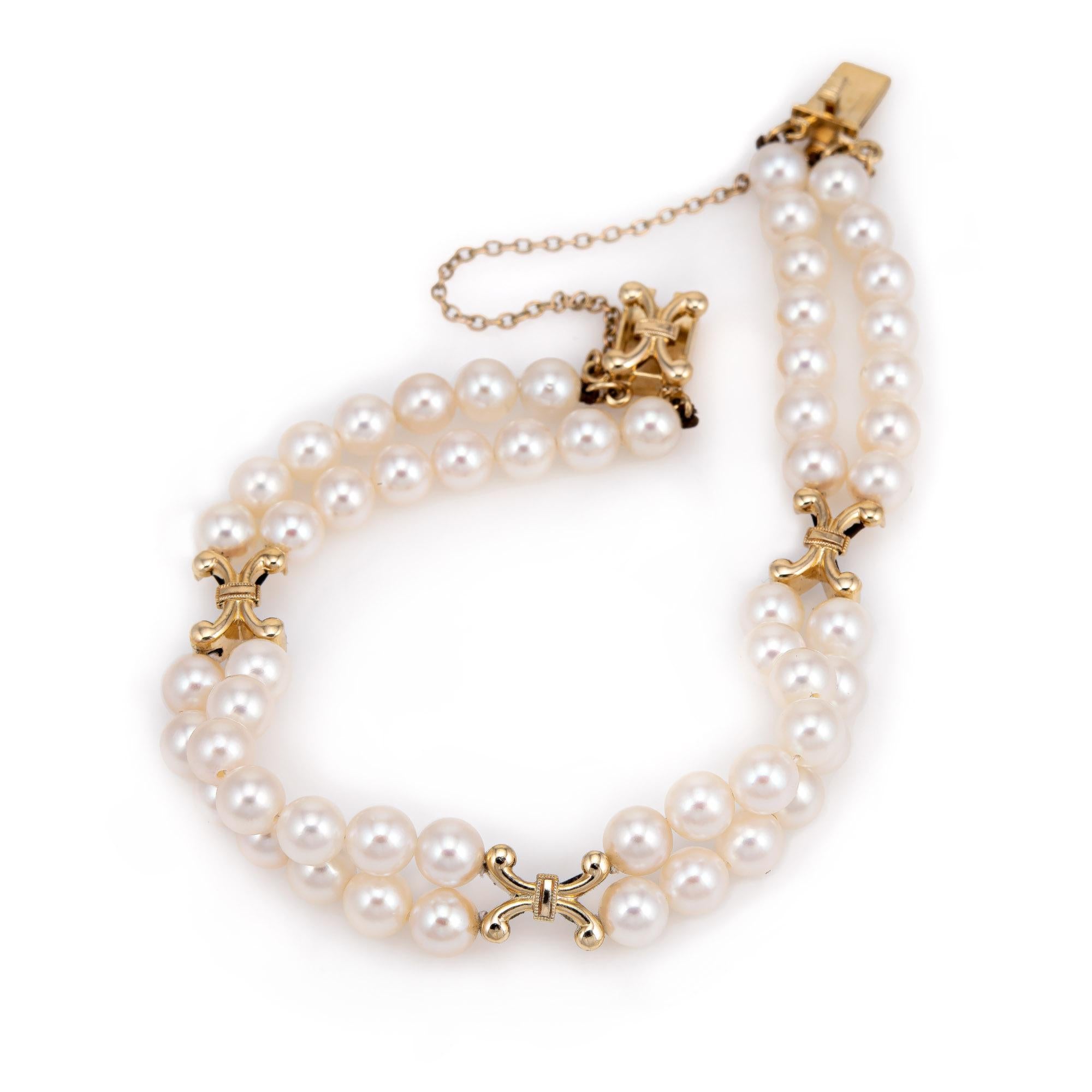 MIKIMOTO 18-karat white gold, sapphire and pearl bracelet | NET-A-PORTER