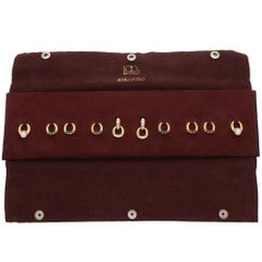 Vintage Mikimoto Interchangeable Diamond Earrings in Yellow Gold