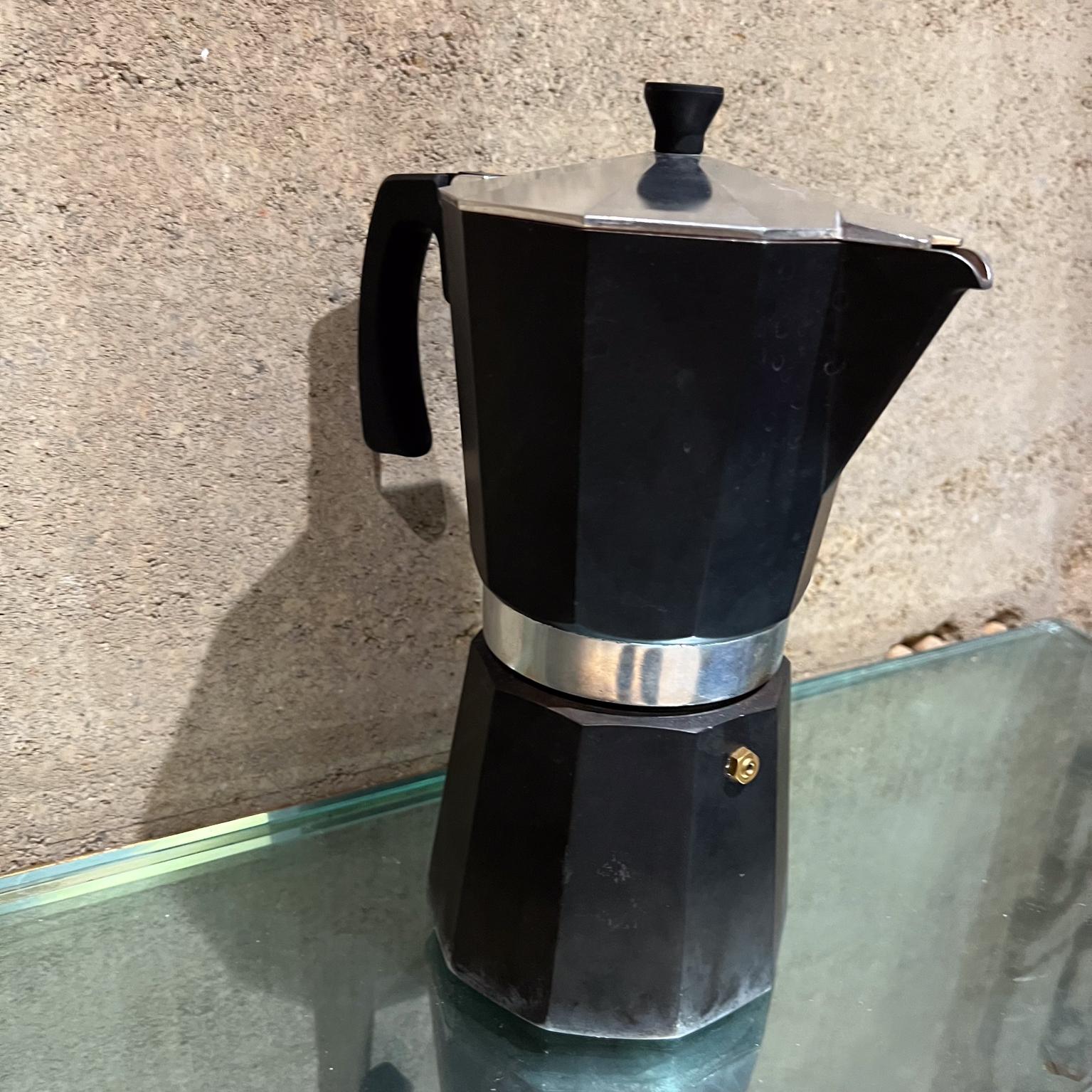 Modern Vintage Milano Large Espresso Coffee Maker Grosche Italy For Sale