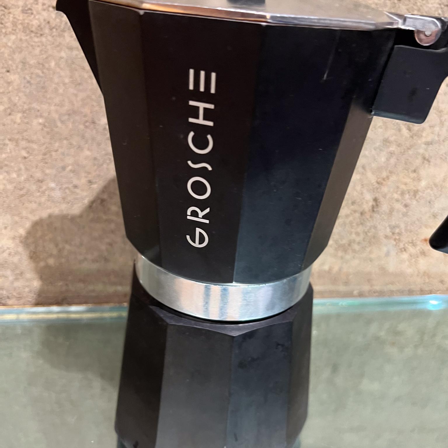 Moderno Vintage Milano Grande Caffettiera Espresso Grosche Italia in vendita