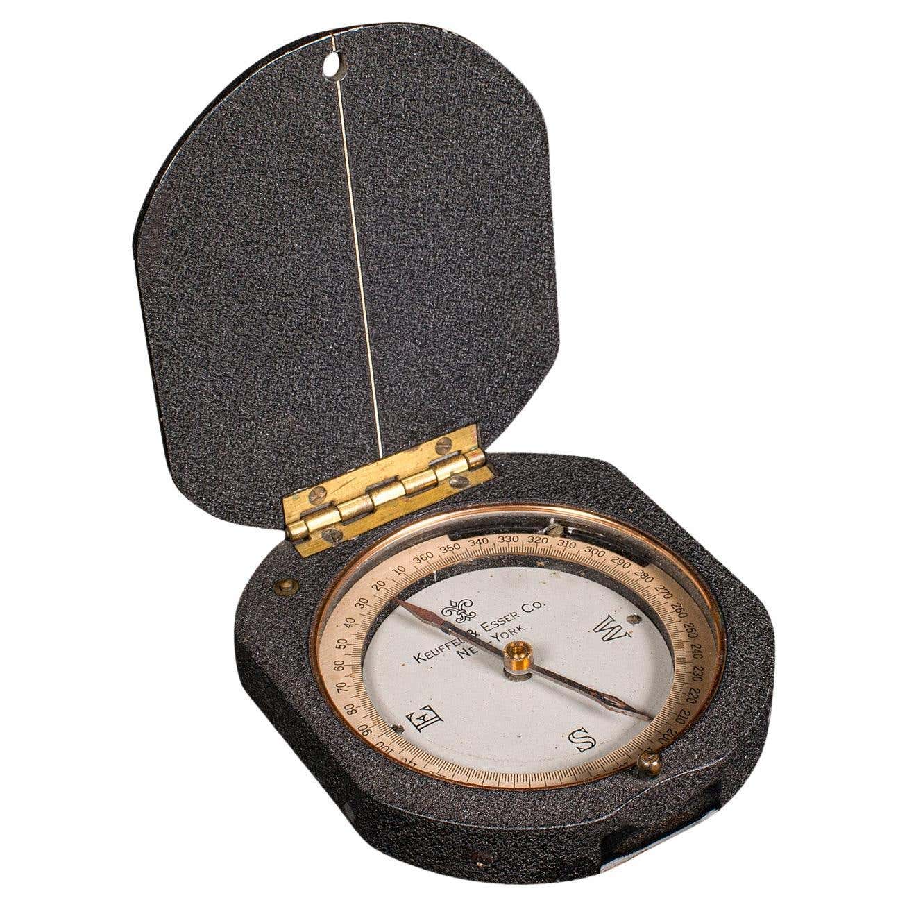 Army Compus Vintage Military Compass, American, Navigation Aid, Keuffel and Esser ...