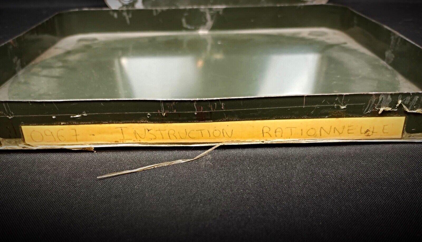 Vintage Military Film with Metal Box 