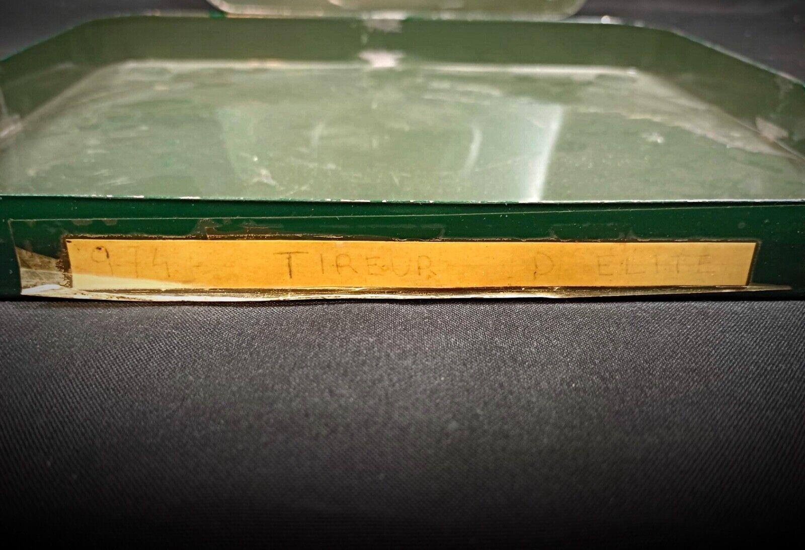 Vintage Military Film with Metal Box 