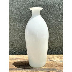 Vintage Milk Glass Bottle