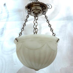 Vintage Milk Glass Fixture