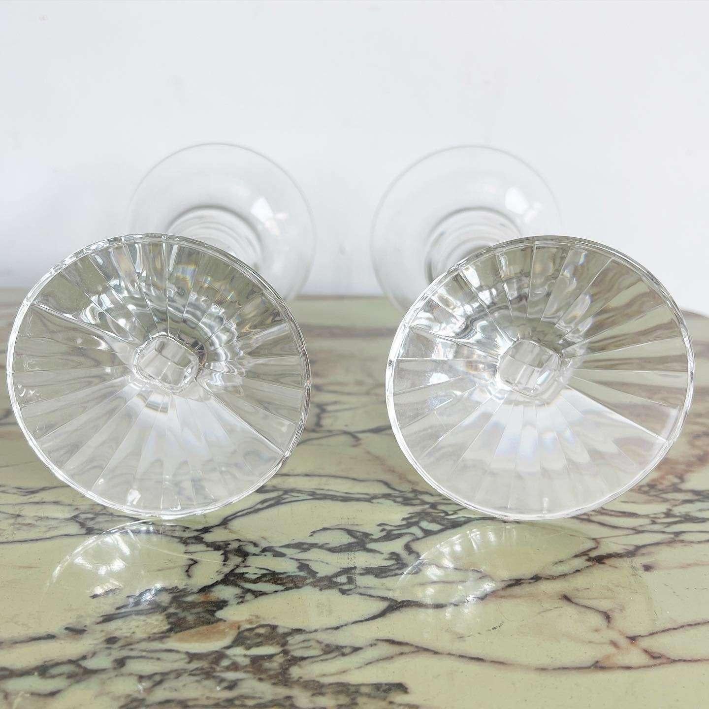 American Vintage Millennium Year 2000 Cocktail Glasses- a Pair For Sale