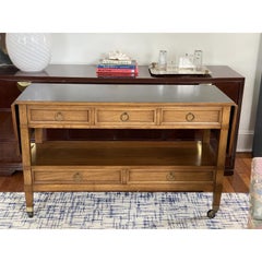 Vintage Milling Road for Baker Sideboard Drop Leaf Server